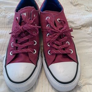 Purple converse
